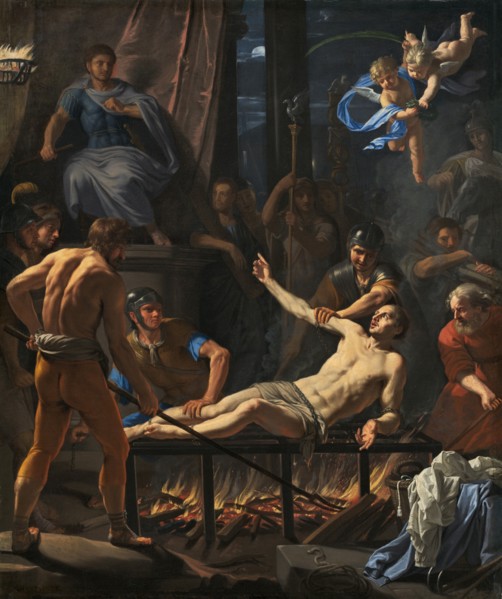The Martyrdom of Saint Lawrence, c. 1660.