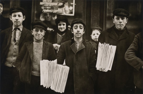 Hartford Newsboys, 1909.