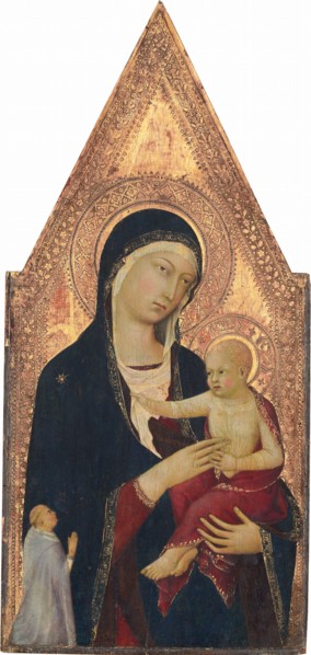 Madonna and Child with Donor, 1325/1330.