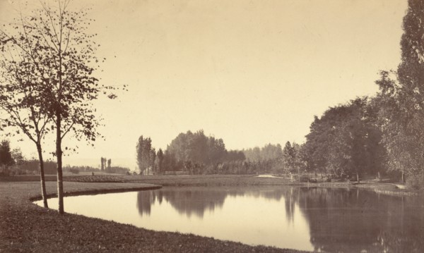 Bois de Boulogne, 1858.