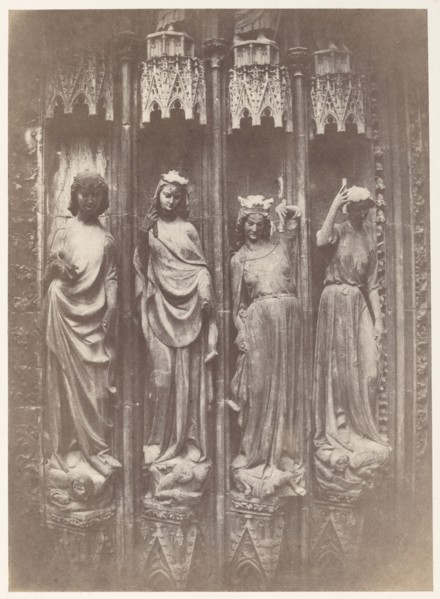 The Virtues Crushing the Vices, Strasbourg Cathedral, 1853.
