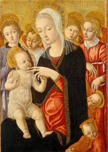 Madonna and Child with Angels and Cherubim, c. 1460/1465.