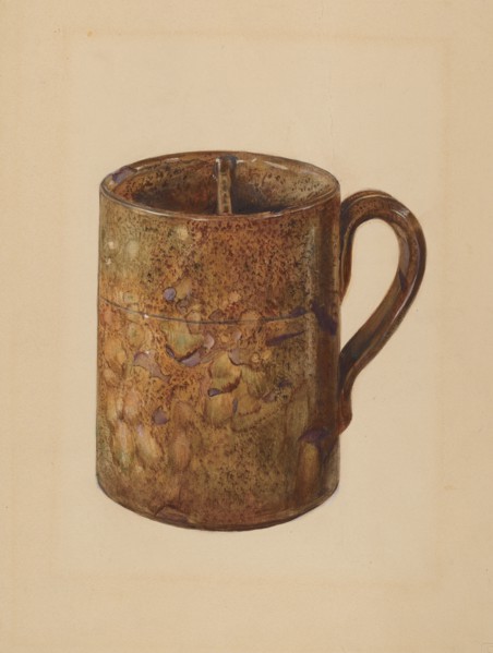 Shaving Mug, c. 1936.