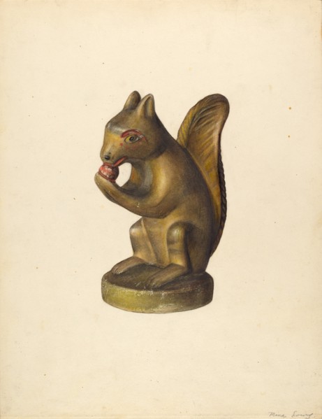 Squirrel, c. 1939.