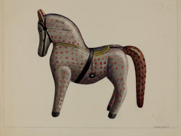 Toy Horse, c. 1937.