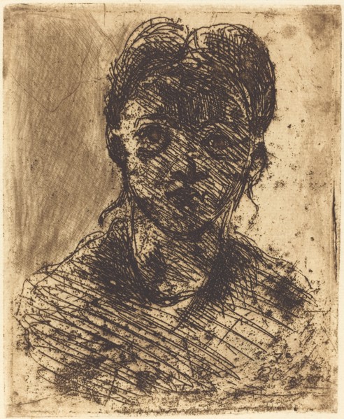 Bust of a Girl, 1873.