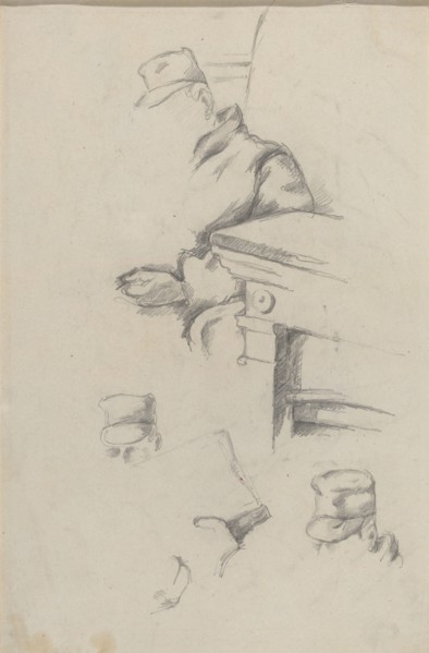 Father of the Artist [verso], c. 1865/1870.