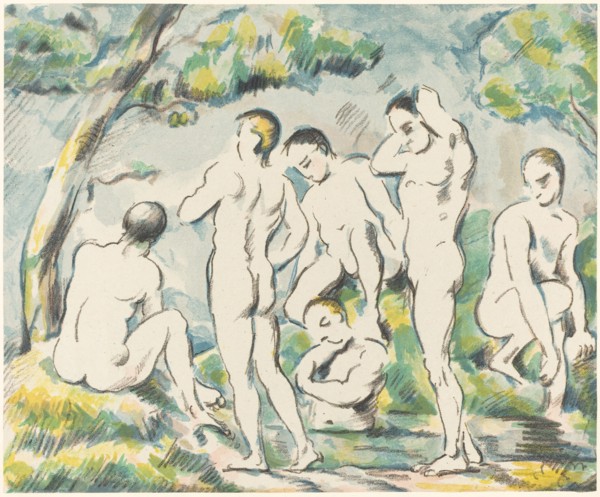 The Bathers (Small Plate), 1897.
