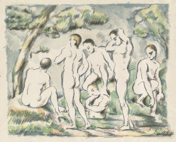 The Bathers (Small Plate), 1897.