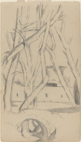 The Little Bridge [recto], c. 1880.