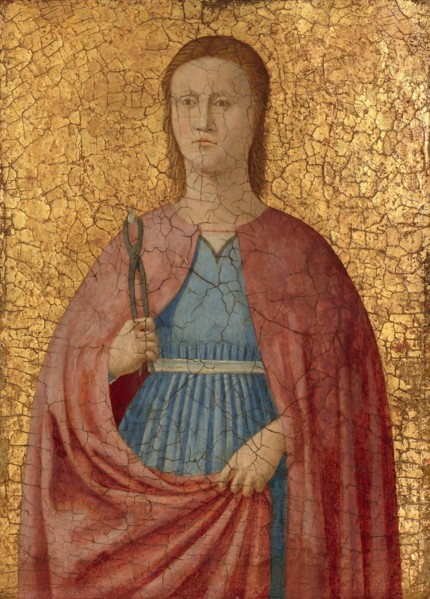Saint Apollonia, c. 1455/1460. Creator: Piero della Francesca.