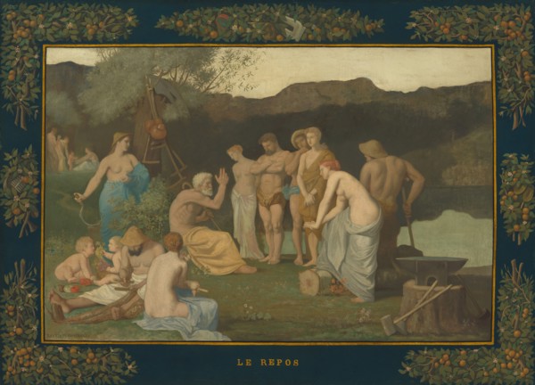 Rest, c. 1863.