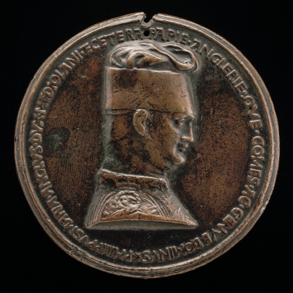 Filippo Maria Visconti, 1392-1447, Duke of Milan 1412 [obverse], c. 1441.