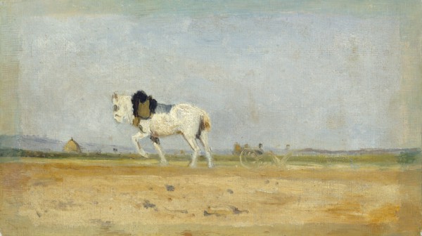 A Plow Horse in a Field, 1870/1874.