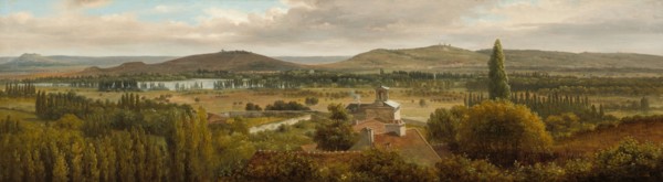 Panoramic Landscape near the River Moselle, c. 1830.