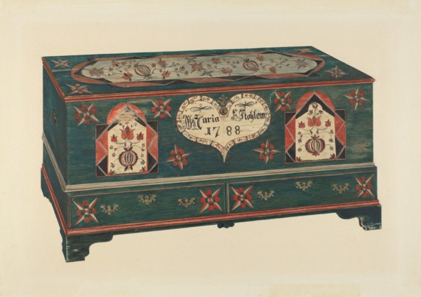 Dower Chest, 1935/1942.