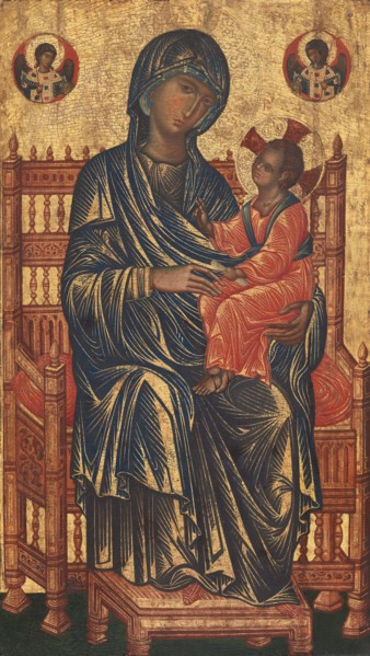 Enthroned Madonna and Child, c. 1250/1275.