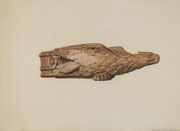 Figurehead from Schooner "Nellie G", 1935/1942.