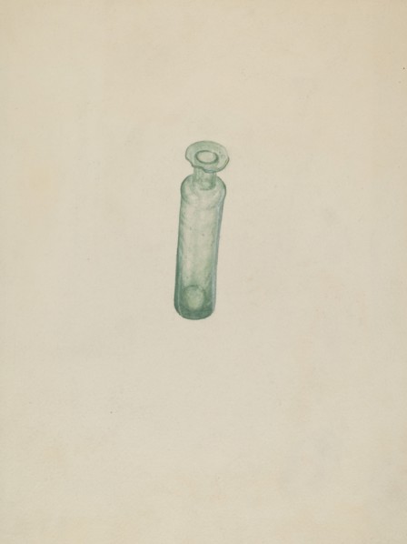 Glass Medicine Vial, 1935/1942.