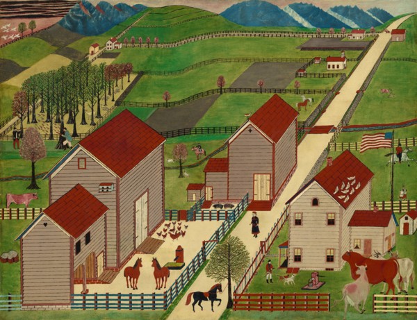 Mahantango Valley Farm, late 19th century.