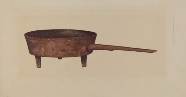 Skillet with Four Legs, 1935/1942.