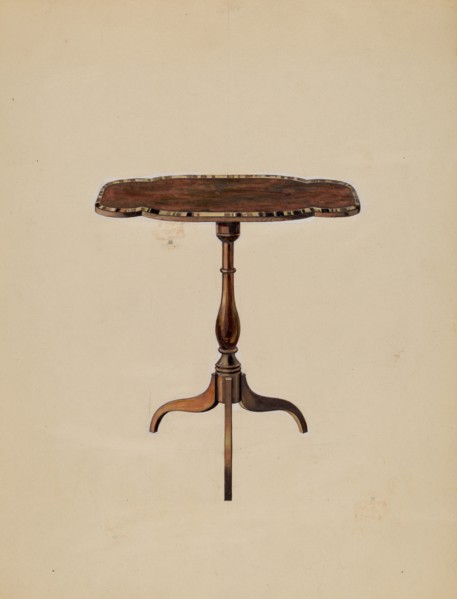 Table, 1936.