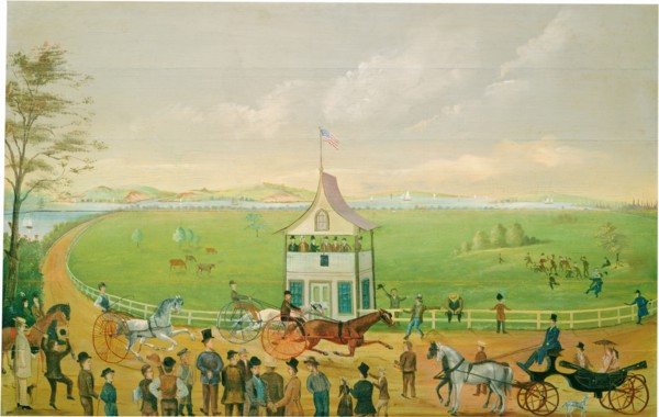 The Finish, c. 1860.