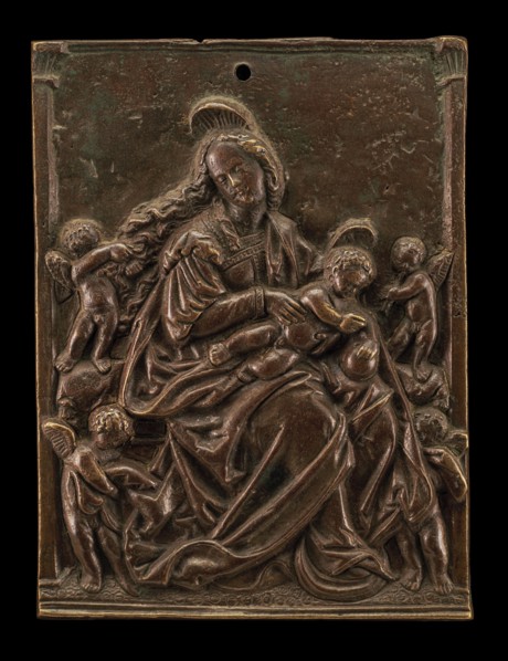 The Virgin & Child with Four Angels, early 16th century.