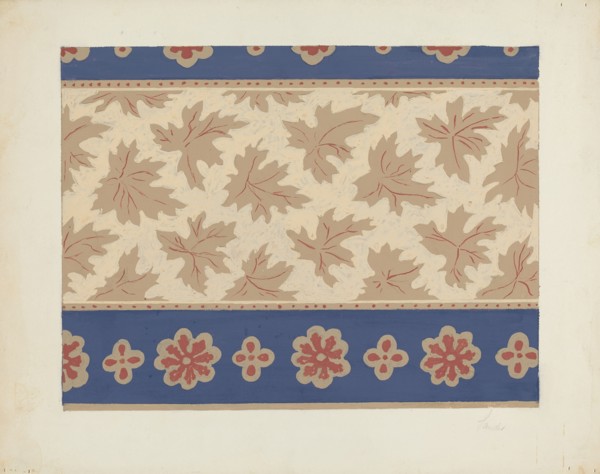 Wallpaper, 1935/1942.
