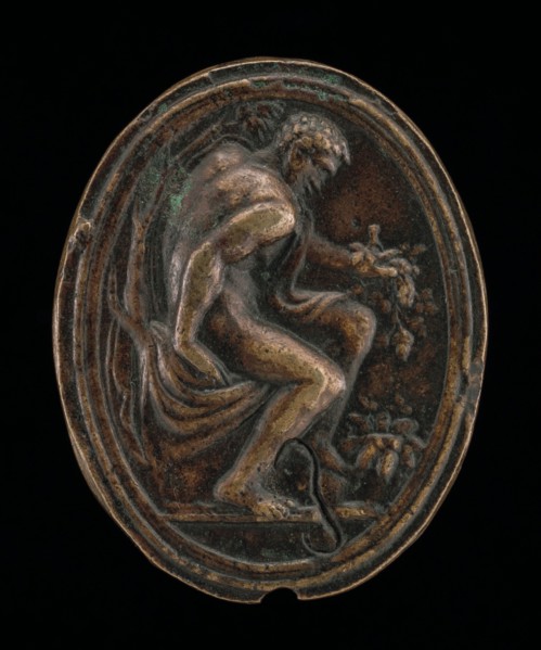 A Seated Man.
