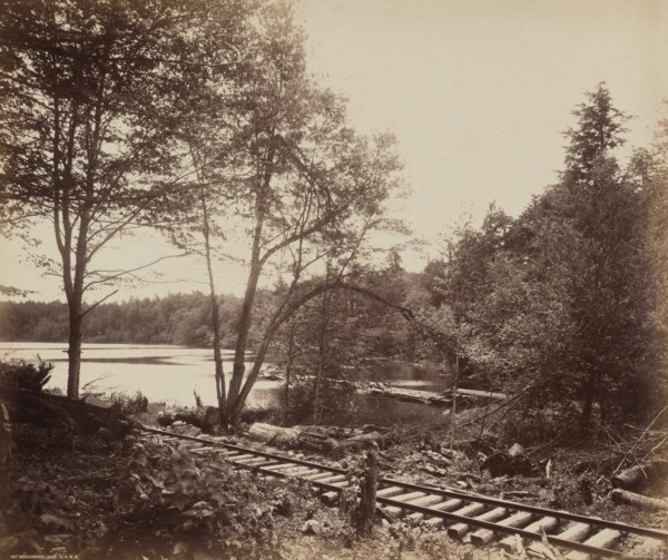 Beechwood Lake, c. 1895.
