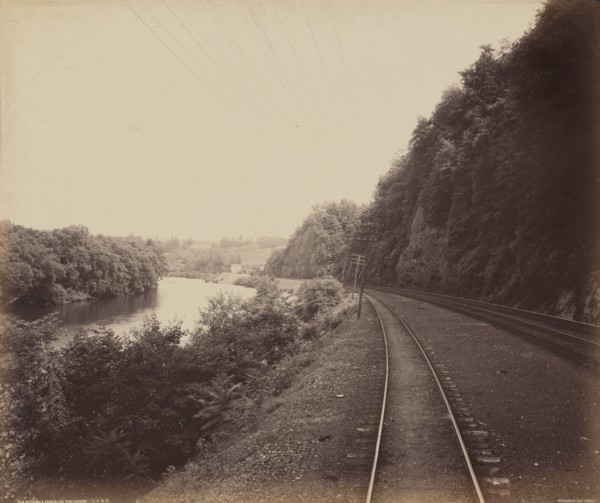 Rockdale Curve, On the Lehigh, c. 1895.