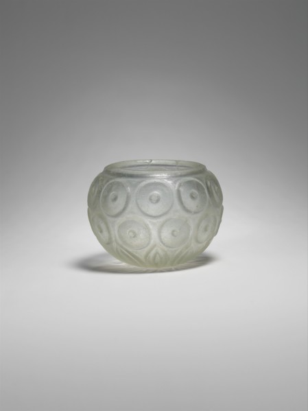 Cut-Glass Cup, Iran, 8th-9th century.