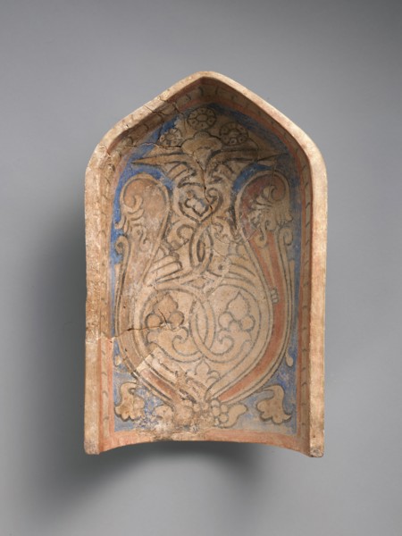 Element from a Stalactite Squinch (Muqarnas), Iran, 10th century.