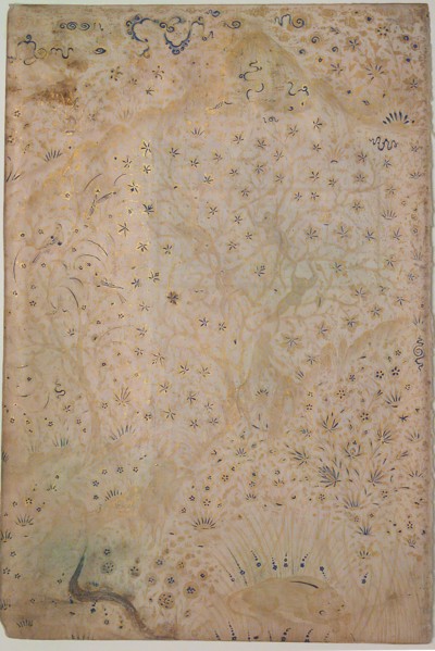Illuminated Leaf, Iran, 16th century.