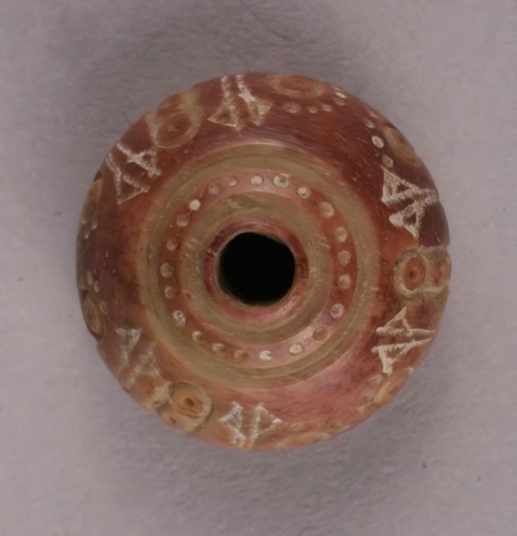 Button or Bead, Iran, 9th-10th century.