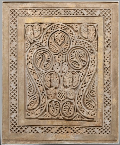 Dado Panel, Iran, 10th century.