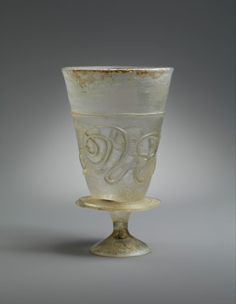 Goblet with Applied Decoration, Iran, 11th-early 12th century.