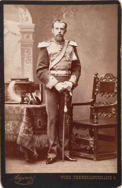 Rudolf, Crown Prince of Austria (1858-1889), ca 1885. Private Collection.