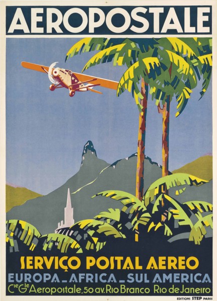 Aéropostale. Rio de Janeiro, ca 1928-1930. Private Collection.