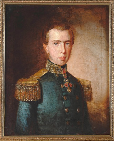 Archduke Ferdinand Maximilian of Austria (Maximilian I of Mexico), c. 1850. Private Collection.