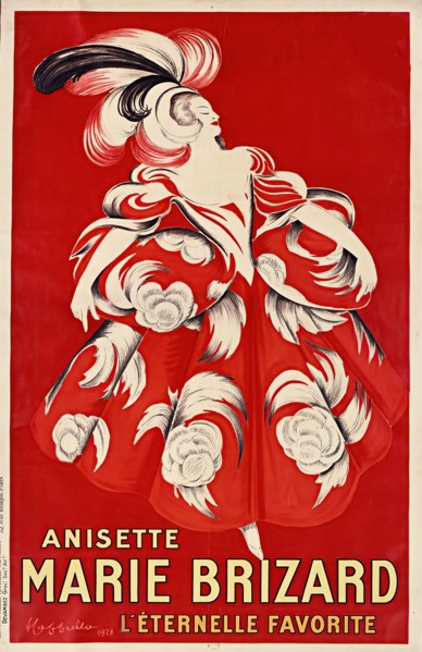 Anisette Marie Brizard , 1928. Private Collection.