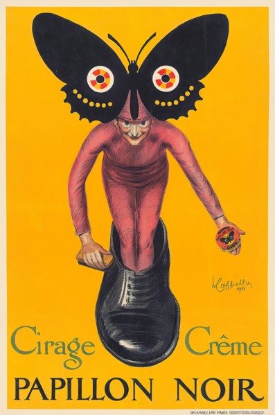 Papillon noir, 1921. Private Collection.