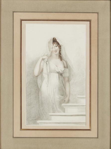 Portrait of Madame Récamier (1777-1849). Private Collection.