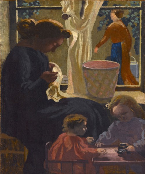 Intimité ou Ravaudeuse à la fenêtre, 1903. Found in the collection of Petit Palais, Musée des Beaux-Arts de la Ville de Paris.