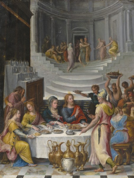 The Wedding Feast at Cana. Private Collection.