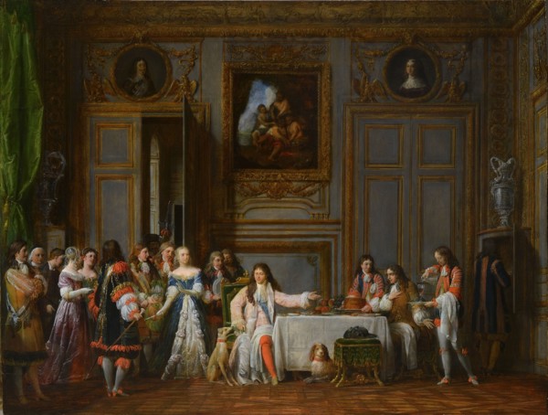 Molière Honored by Louis XIV, 1824. Private Collection.