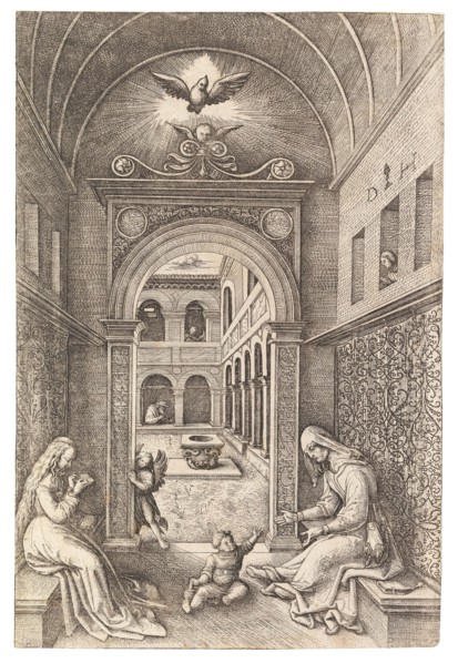 The Virgin and Child with Saint Anne , c. 1500. Private Collection.