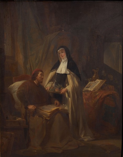 Hans Memling in the Sint-Janshospitaal in Bruges, 1841. Found in the collection of Stedelijk Museum Wuyts-Van Campen en Baron Caroly, Lier.