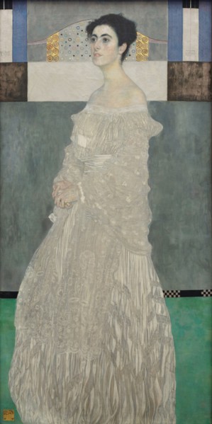 Portrait of Margaret Stonborough-Wittgenstein , 1905. Found in the collection of Neue Pinakothek, Munich.